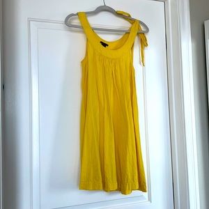 Theory yellow dress